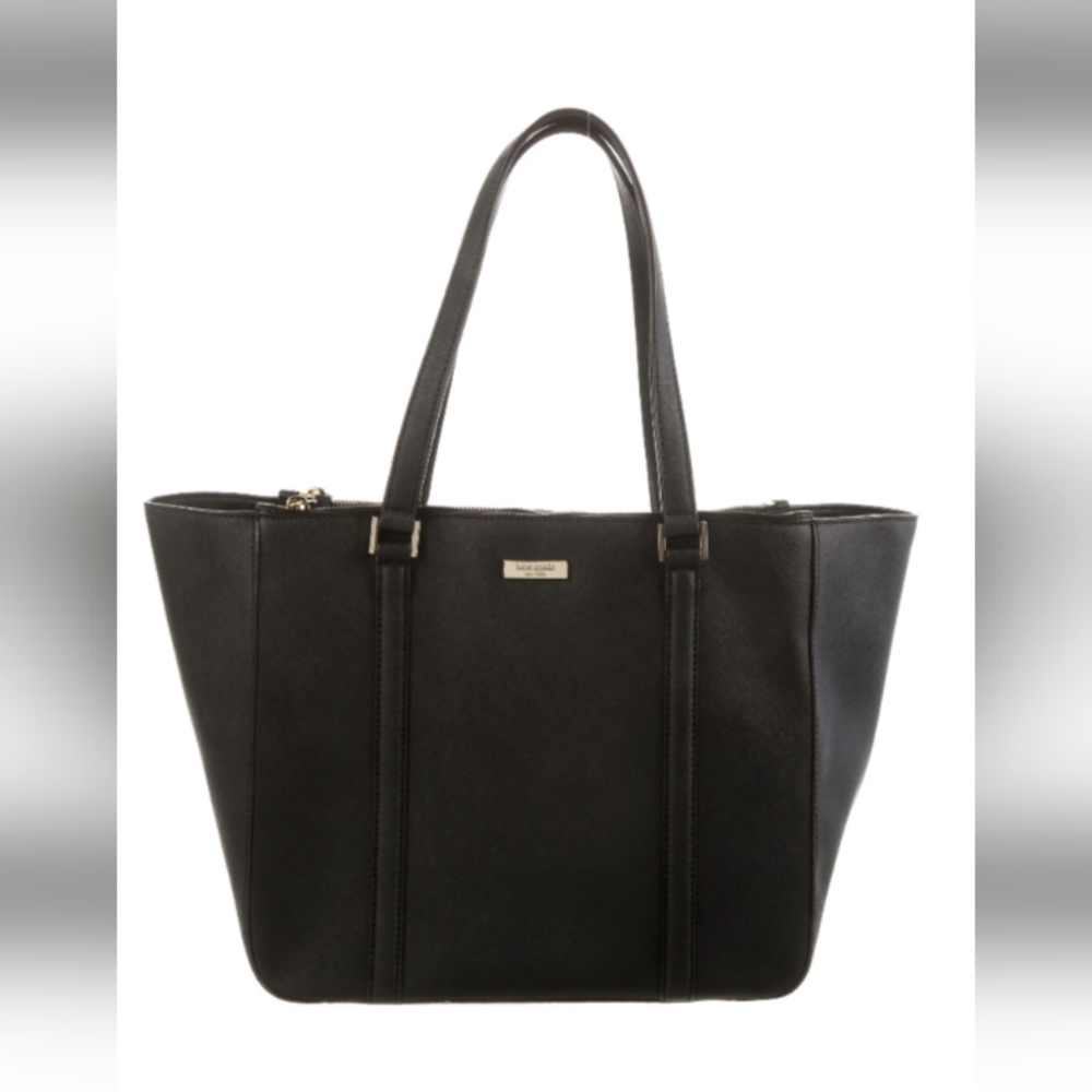 Kate Spade Black Leather Tote